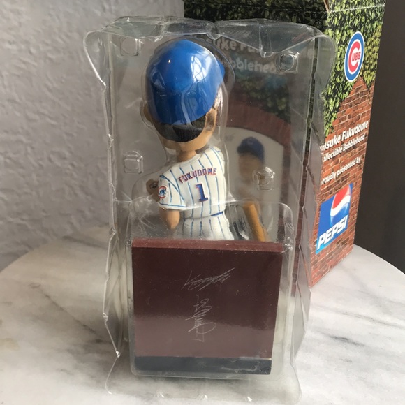 NIB Chicago Cubs Kosuke Fukudome Bobblehead - Picture 4 of 4